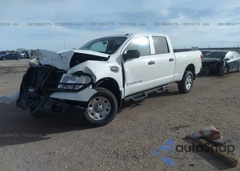 2019 Nissan Titan Xd S Gas from USA, damaged, VIN 1N6AA1F33KN519409